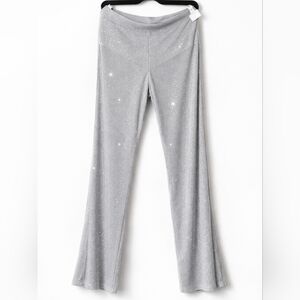 Wild Fable Silver Sequin Wide Leg Pants